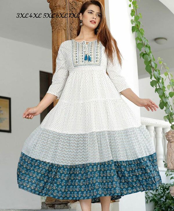 Gown kurta design best sale